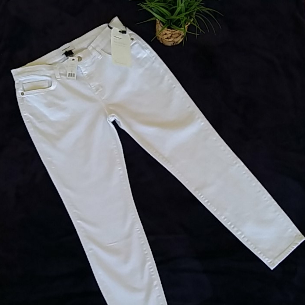 SOLD!!!Current Elliott white skinny jeans - Picture 1 of 12
